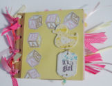 Baby Girl Paperbag Scrapbook Graphic